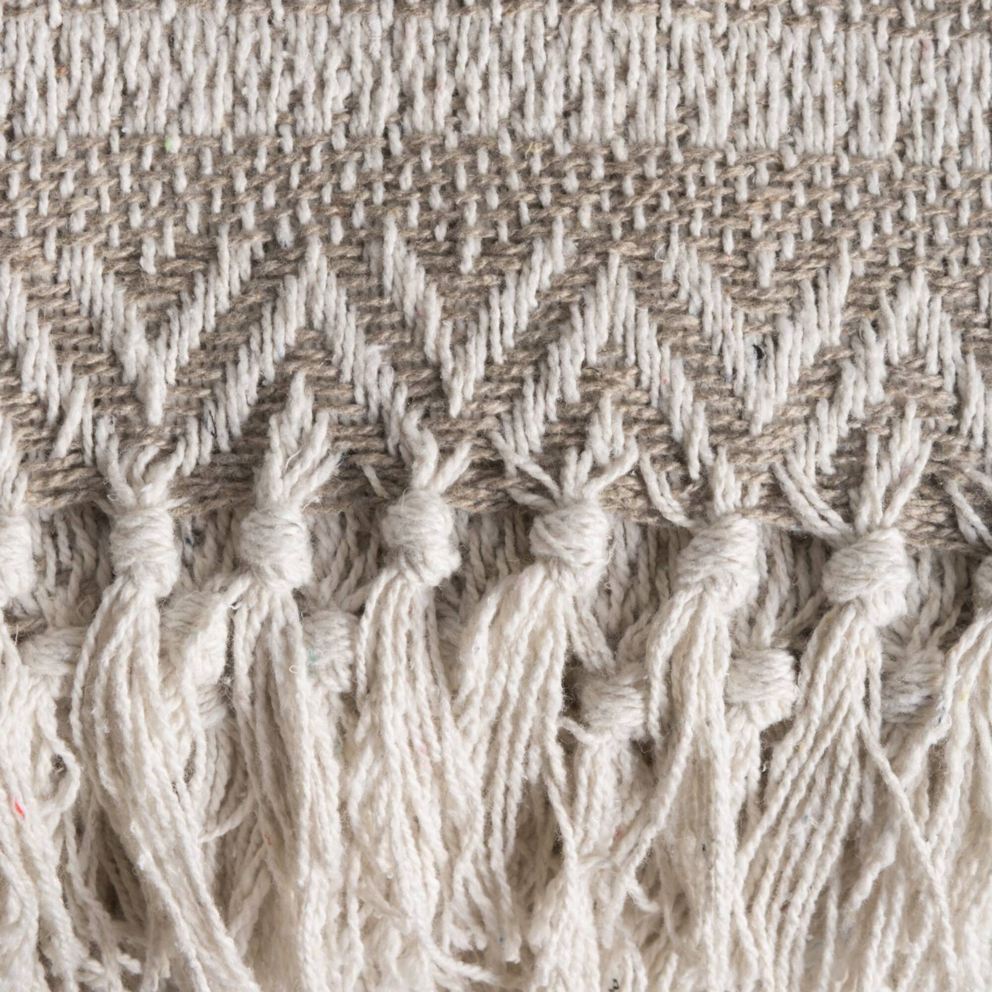DII® Stone Adobe Stripe Throw